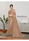Brown Norita Exclusise Festival Wear Thread and Cord Embroidery Tussar Silk Saree 11405